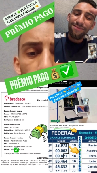 GANHADOR: Alex campovilla Alves 