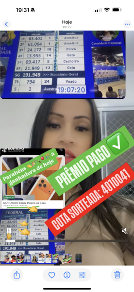 GANHADOR: Eliane Pereira de Goes