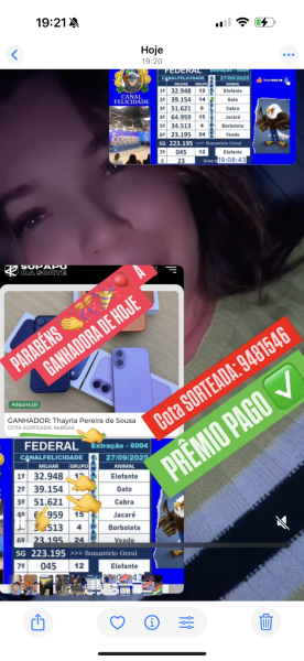 GANHADOR: Thayrla Pereira de Sousa