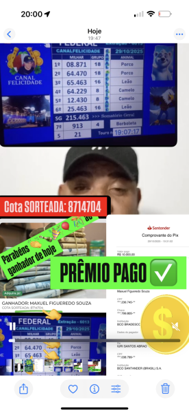 GANHADOR: MAXUEL FIGUEREDO SOUZA